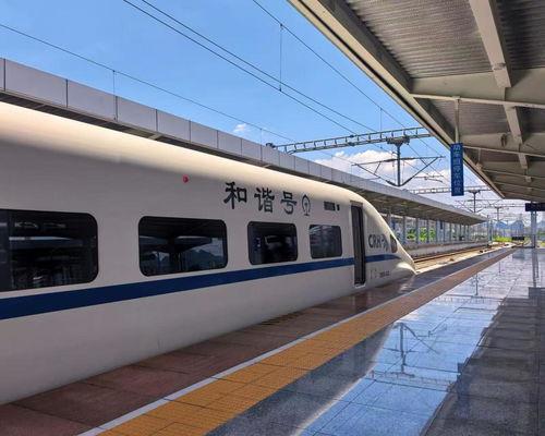 乘坐高铁照片,捕捉速度与美的瞬间